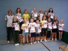 Vereinsmeisterschaften 2005, Sch�ler C und Sch�lerinnen