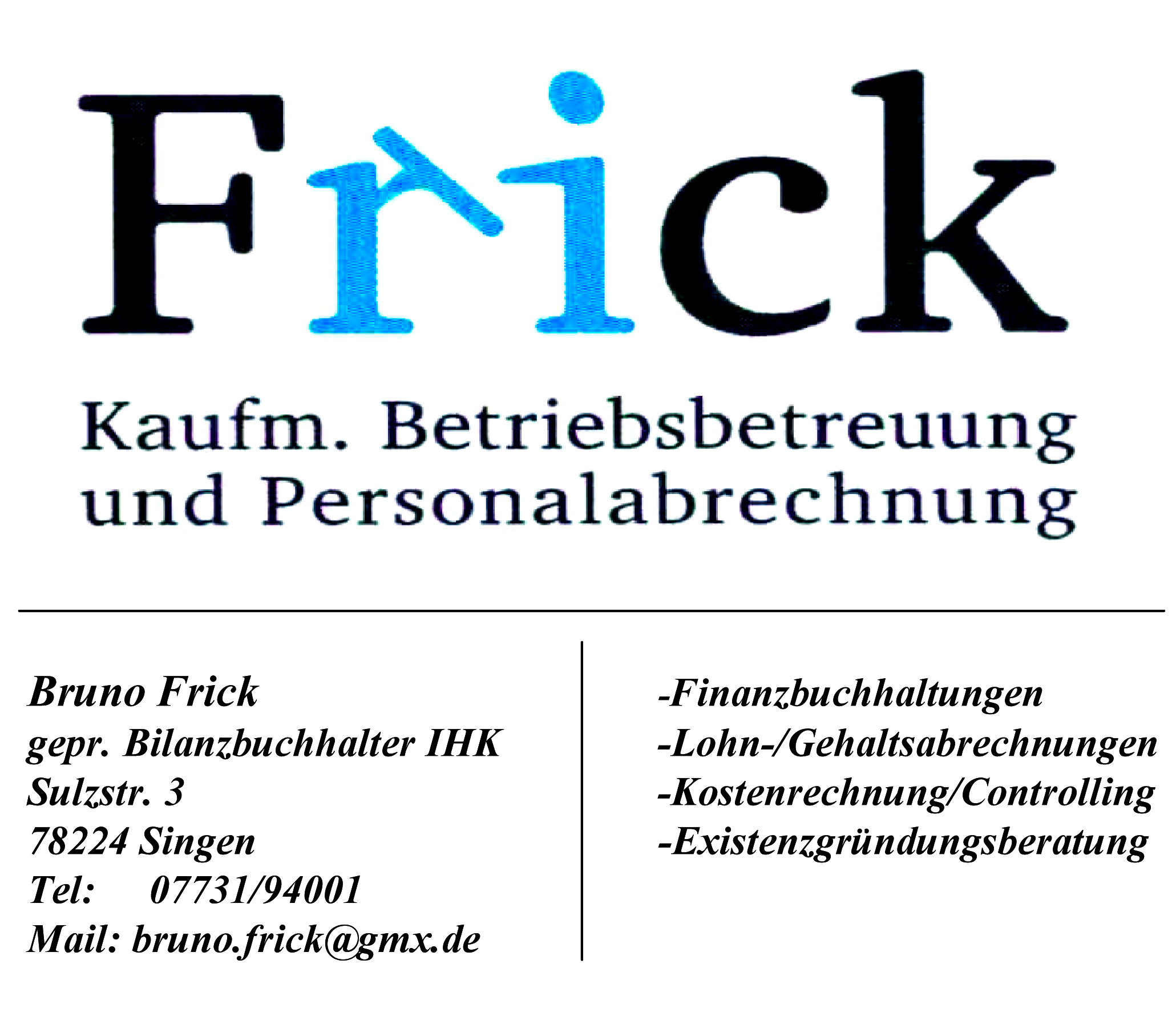 Frick Betriebsbetreeung